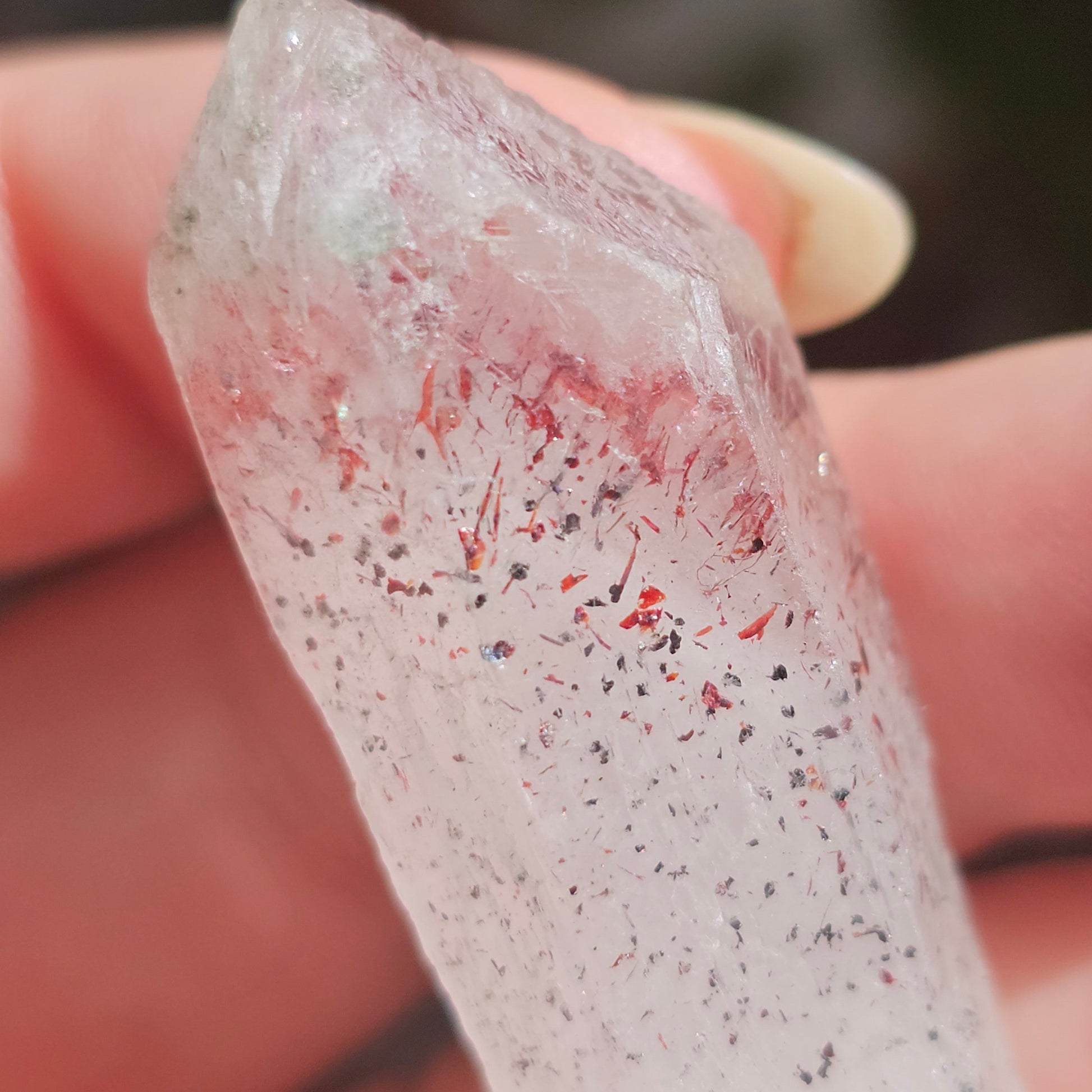 Disco Fire / Orire Quartz, 22g Crystal Point <100