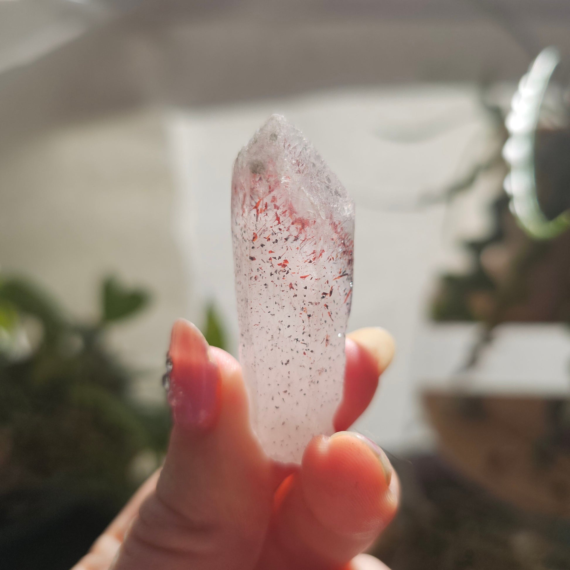 Disco Fire / Orire Quartz, 22g Crystal Point <100