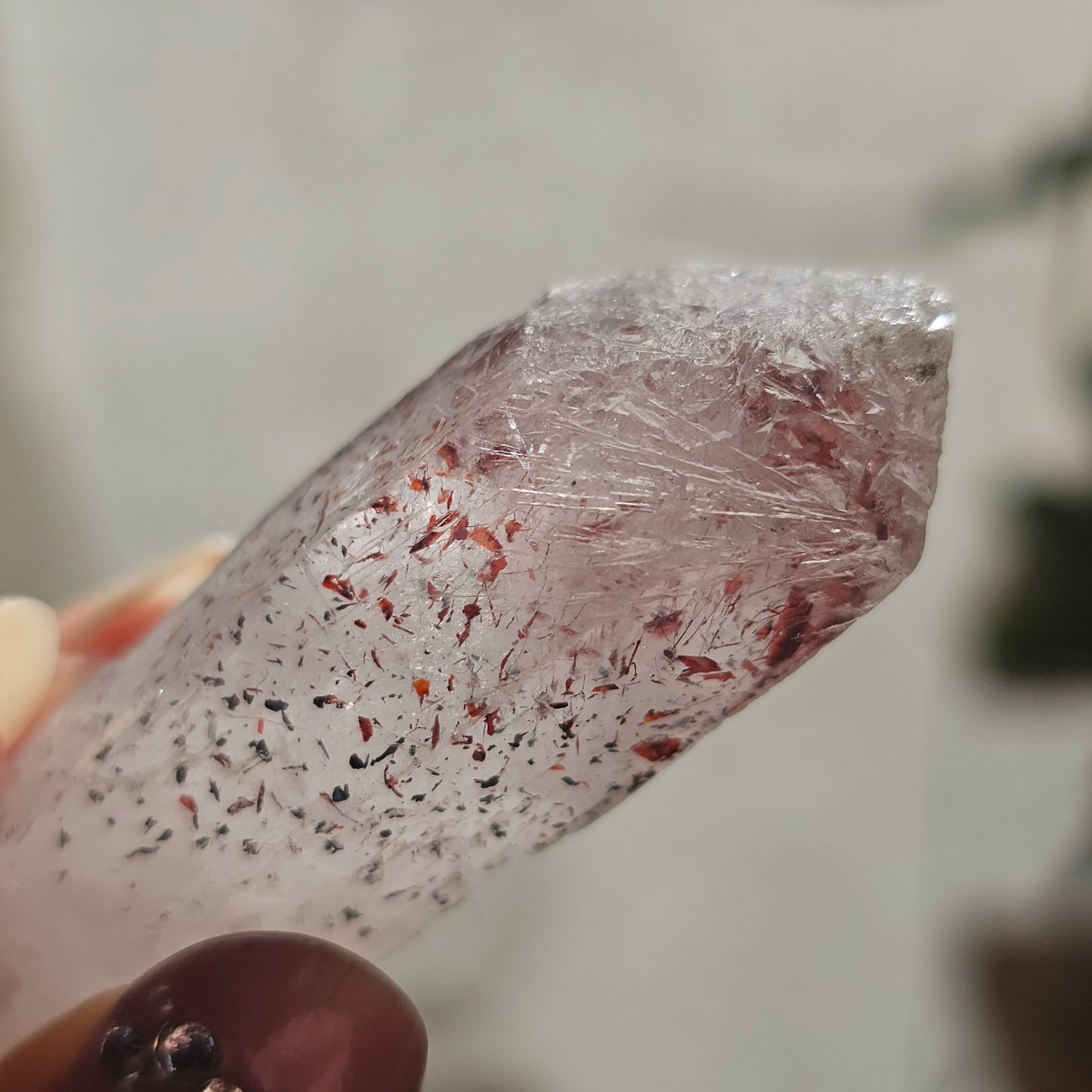 Disco Fire / Orire Quartz, 22g Crystal Point <100