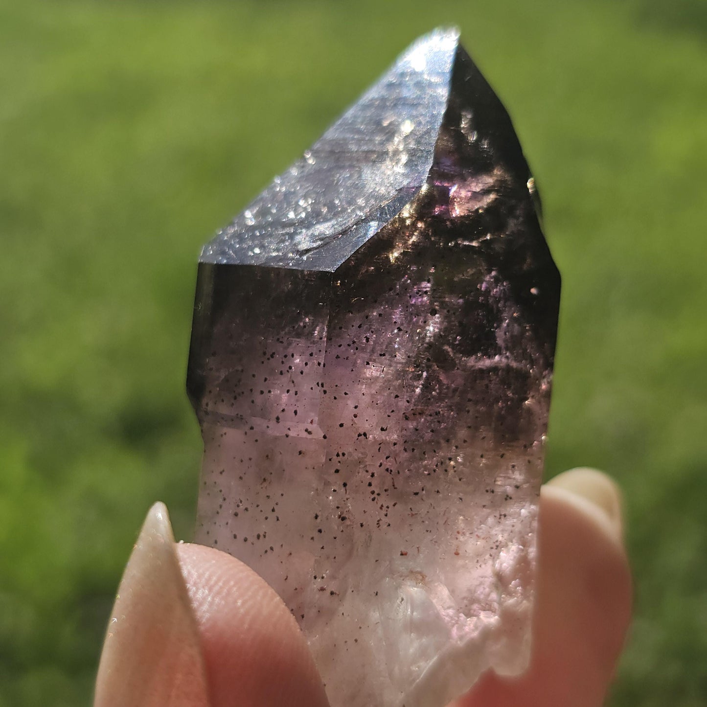 Shangaan Smoky Amethyst Sceptre from Zimbabwe <100