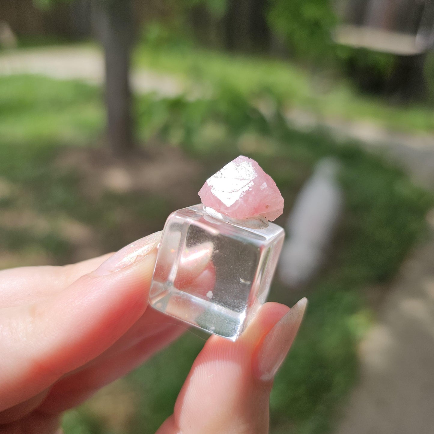 Baby Pink Garnet, Sierra de las Cruces, Mexico, New Stock 2024 Production <100