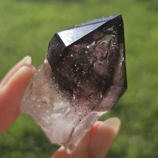 Shangaan Smoky Amethyst Sceptre from Zimbabwe <100