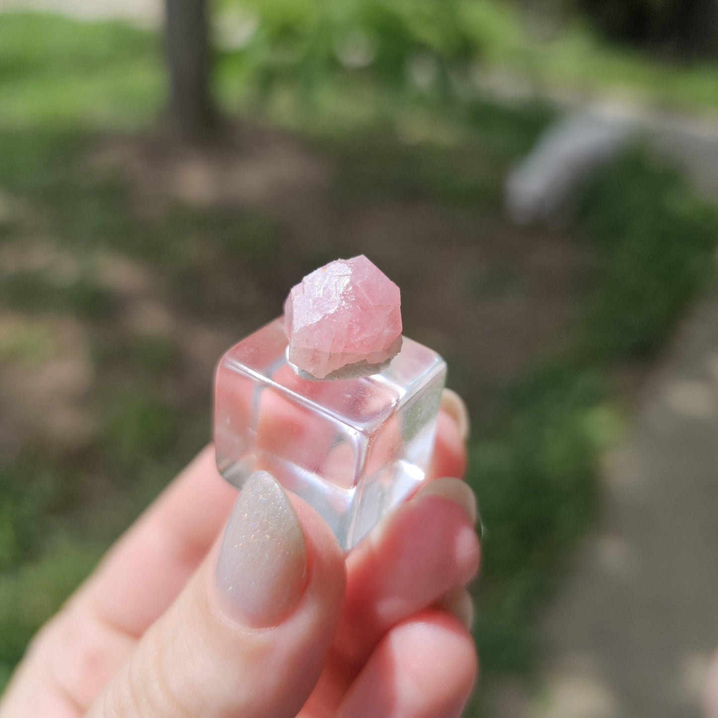 Baby Pink Garnet, Sierra de las Cruces, Mexico, New Stock 2024 Production <100