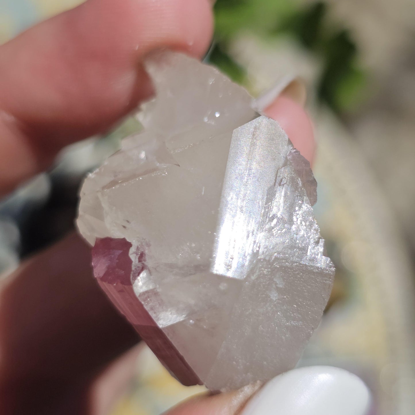 California Pink Tourmaline on Lustrous Terminated Quartz Matrix from the California Himalaya Mine, Source Traced 90s Material