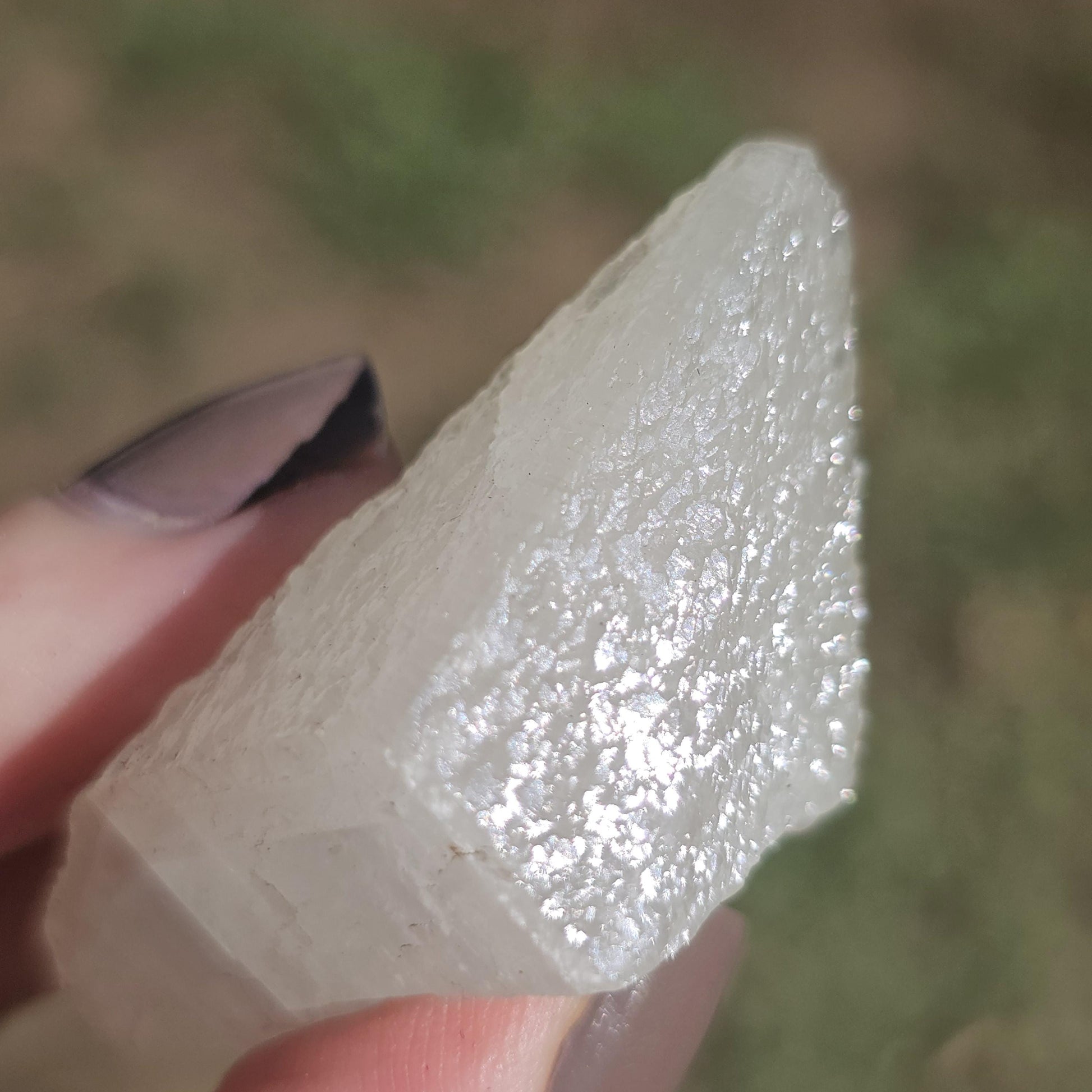 Calcite with Pyrite Crystals from Mexico, Single Terminated Sugary White Calcite with Clusters of Pyrite
