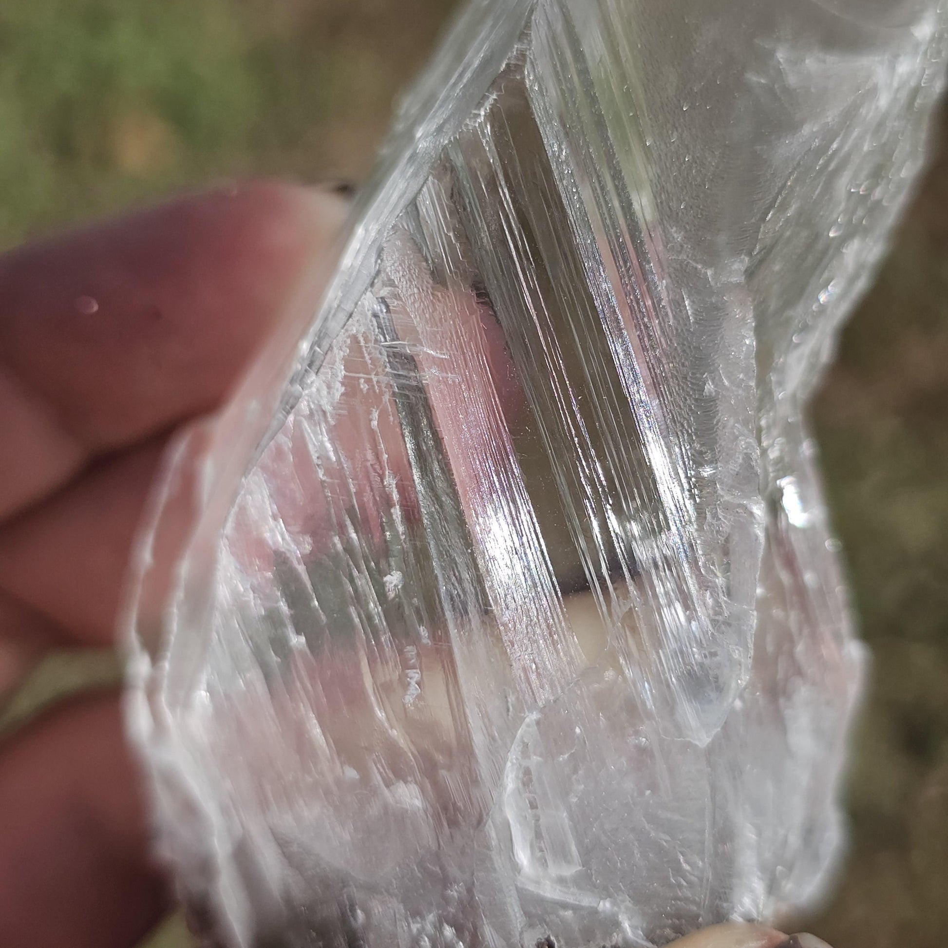 Terminated AAA Selenite Crystal from the Naica Mine in Mexico | Water Clear, Rare Collector Mineral Specimen, Self-standing, Raw & Untreated