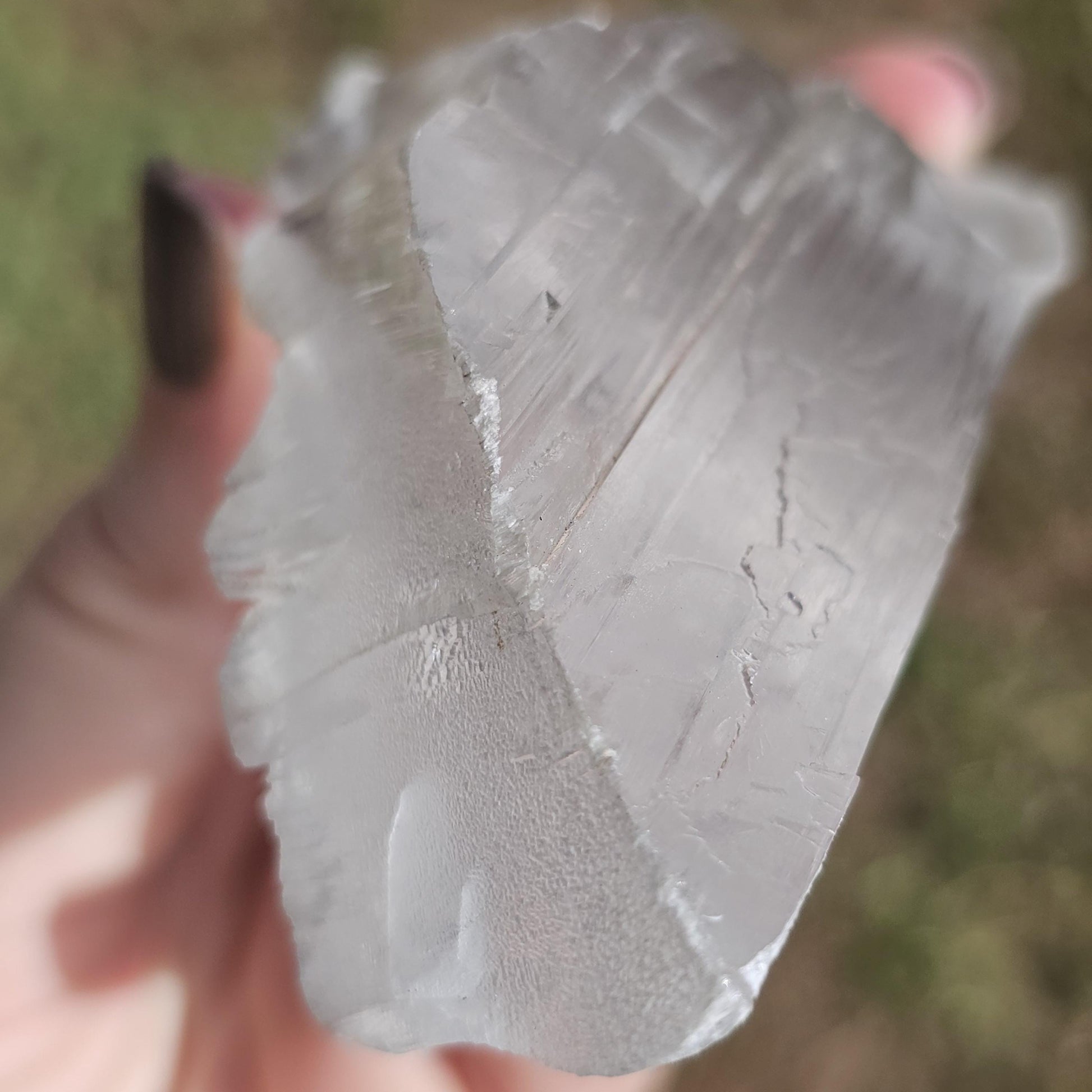 Terminated AAA Selenite Crystal from the Naica Mine in Mexico | Water Clear, Rare Collector Mineral Specimen, Self-standing, Raw & Untreated