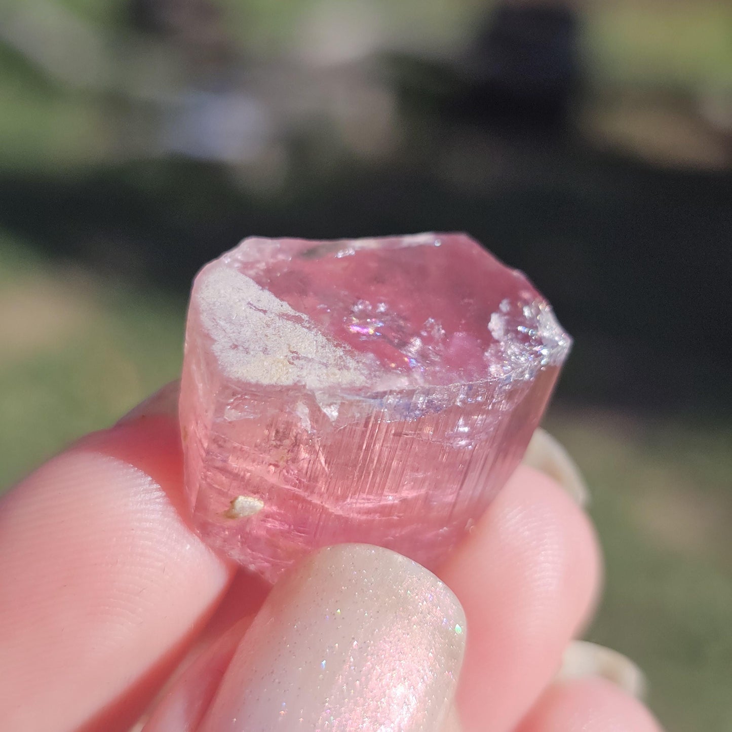 Pink Rubellite Tourmaline Crystal, Himalaya Mine, Oceanview San Diego