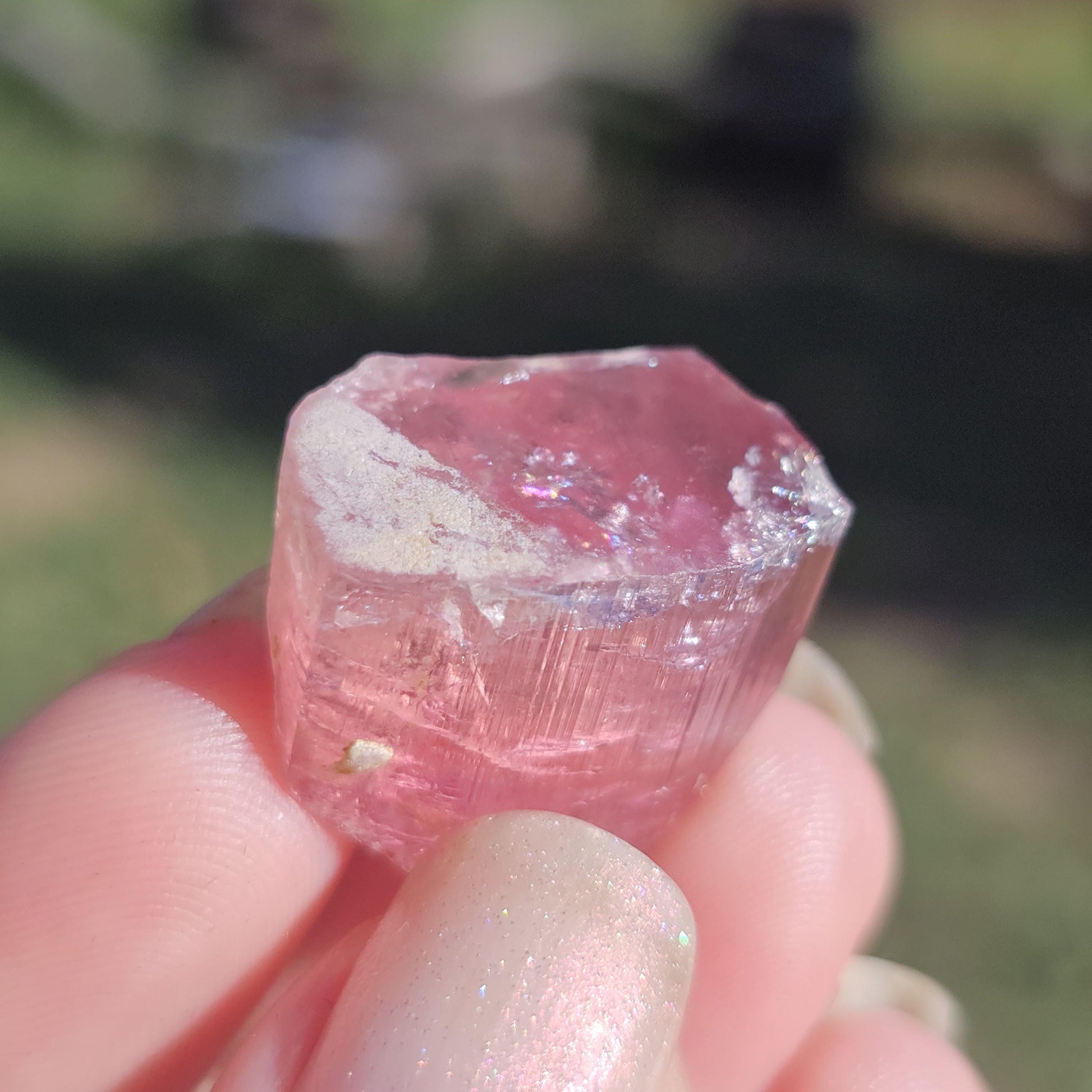 Pink Rubellite Tourmaline Crystal, Himalaya Mine, Oceanview San Diego