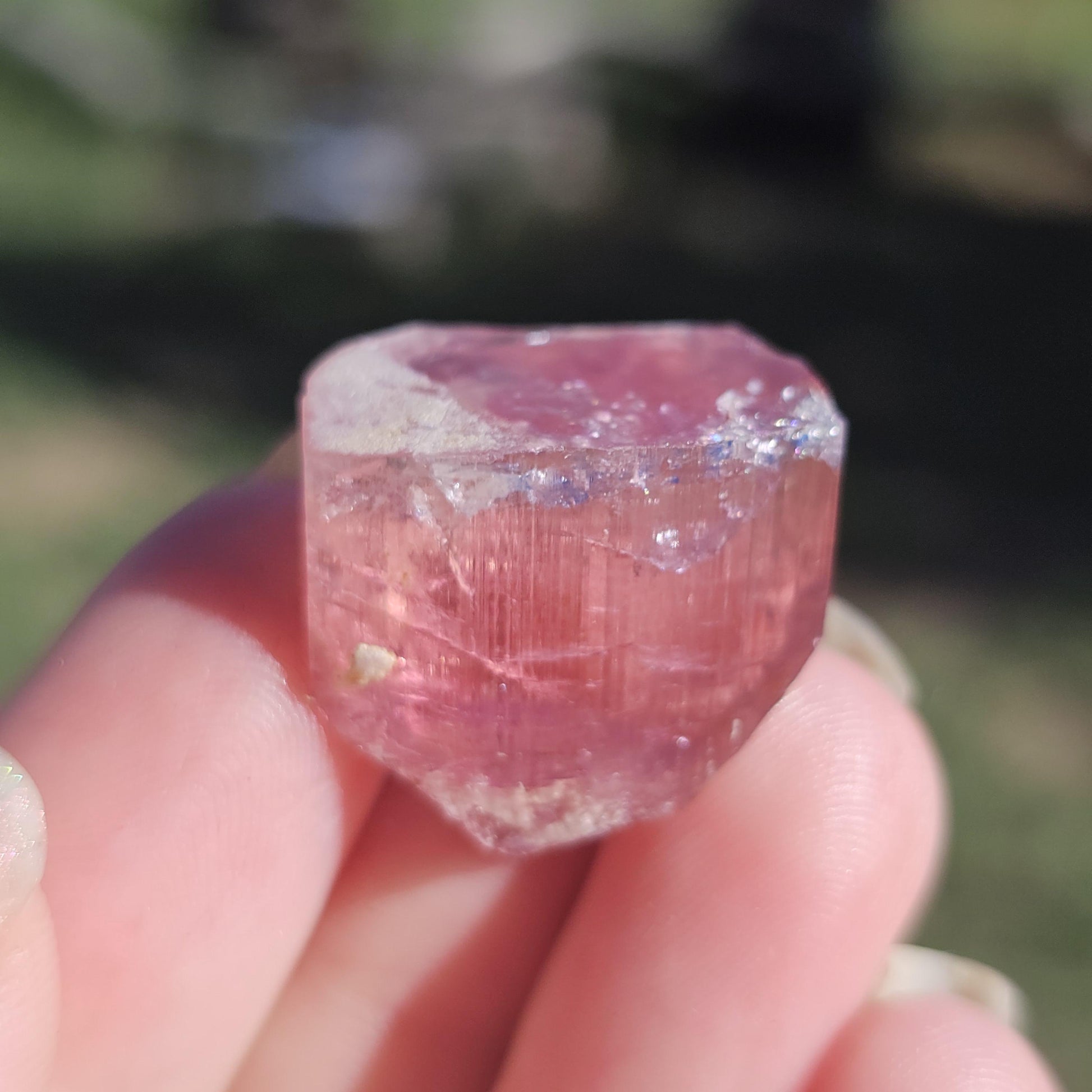 Pink Rubellite Tourmaline Crystal, Himalaya Mine, Oceanview San Diego
