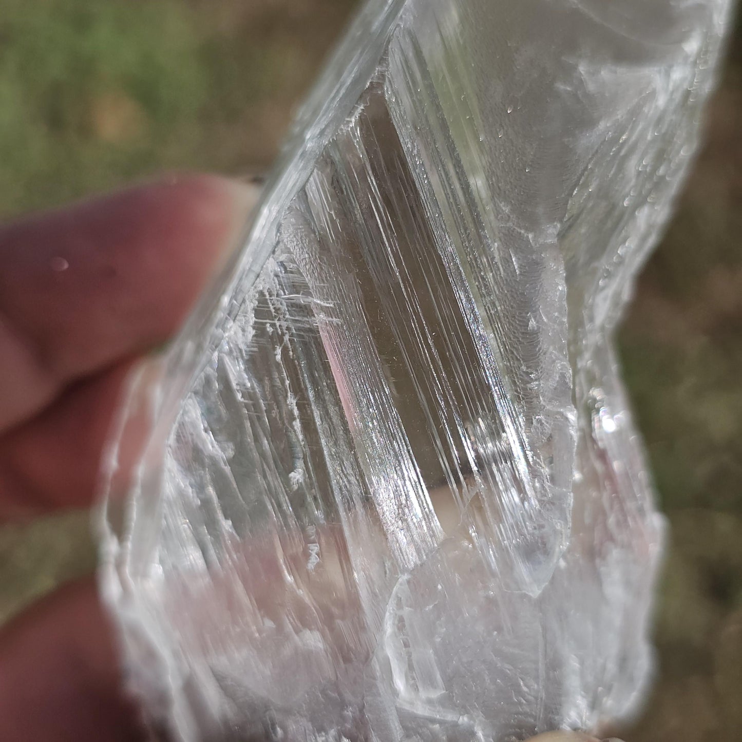 Terminated AAA Selenite Crystal from the Naica Mine in Mexico | Water Clear, Rare Collector Mineral Specimen, Self-standing, Raw & Untreated