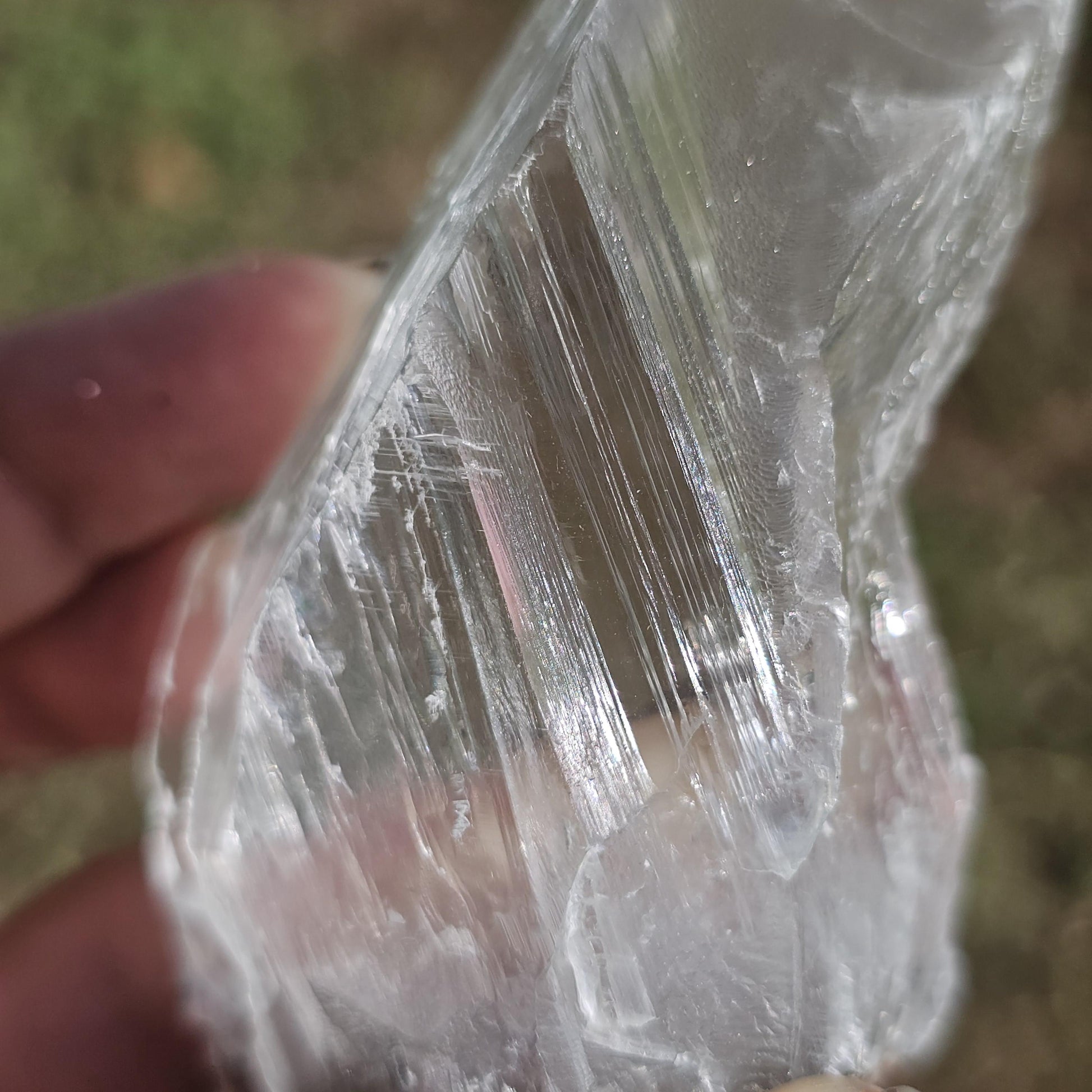 Terminated AAA Selenite Crystal from the Naica Mine in Mexico | Water Clear, Rare Collector Mineral Specimen, Self-standing, Raw & Untreated