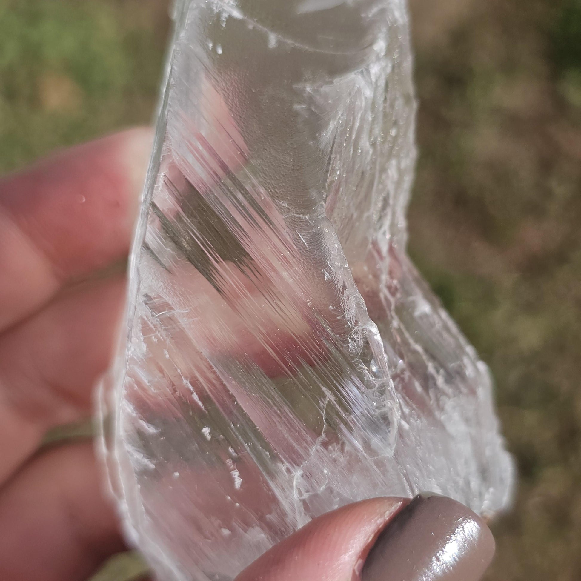 Terminated AAA Selenite Crystal from the Naica Mine in Mexico | Water Clear, Rare Collector Mineral Specimen, Self-standing, Raw & Untreated