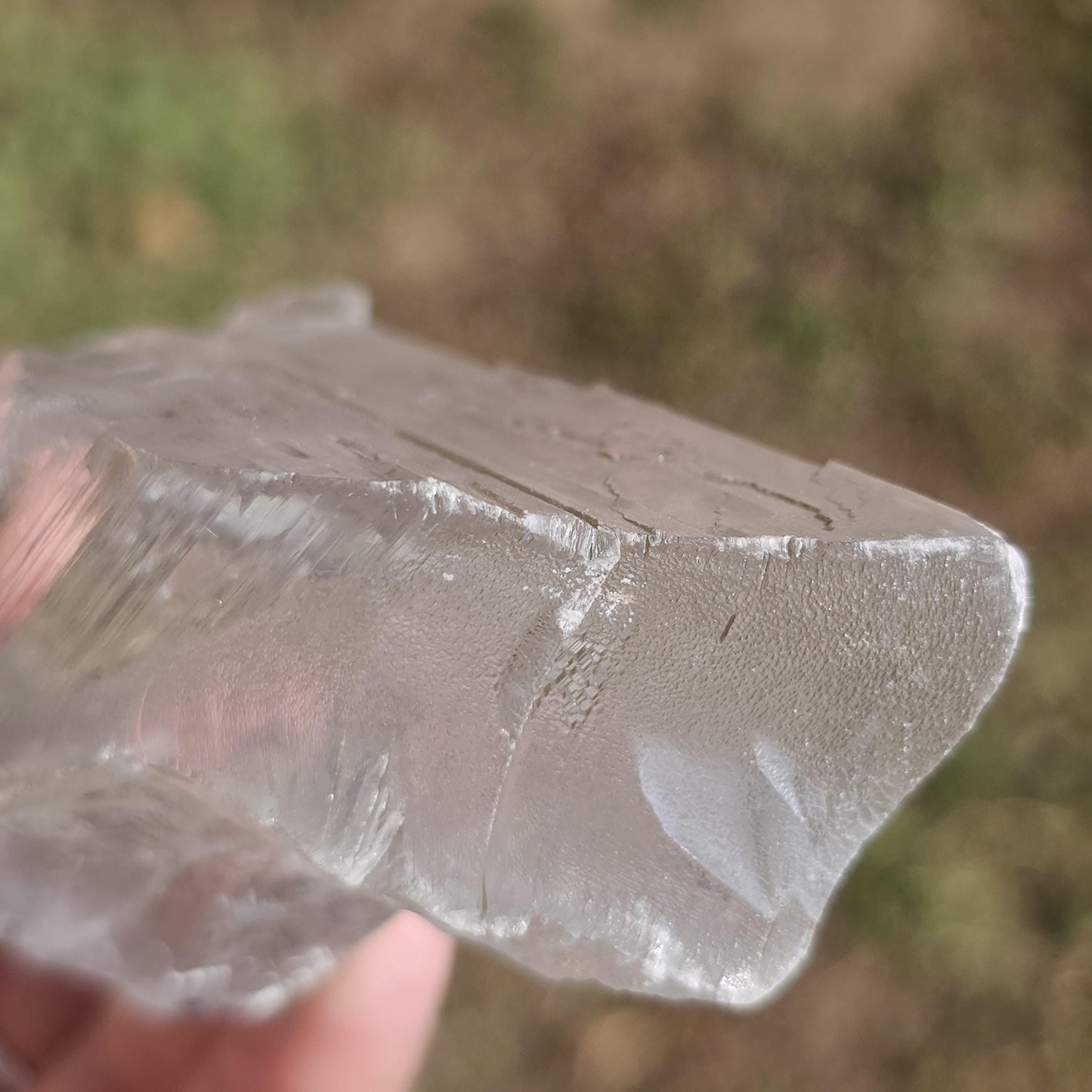 Terminated AAA Selenite Crystal from the Naica Mine in Mexico | Water Clear, Rare Collector Mineral Specimen, Self-standing, Raw & Untreated
