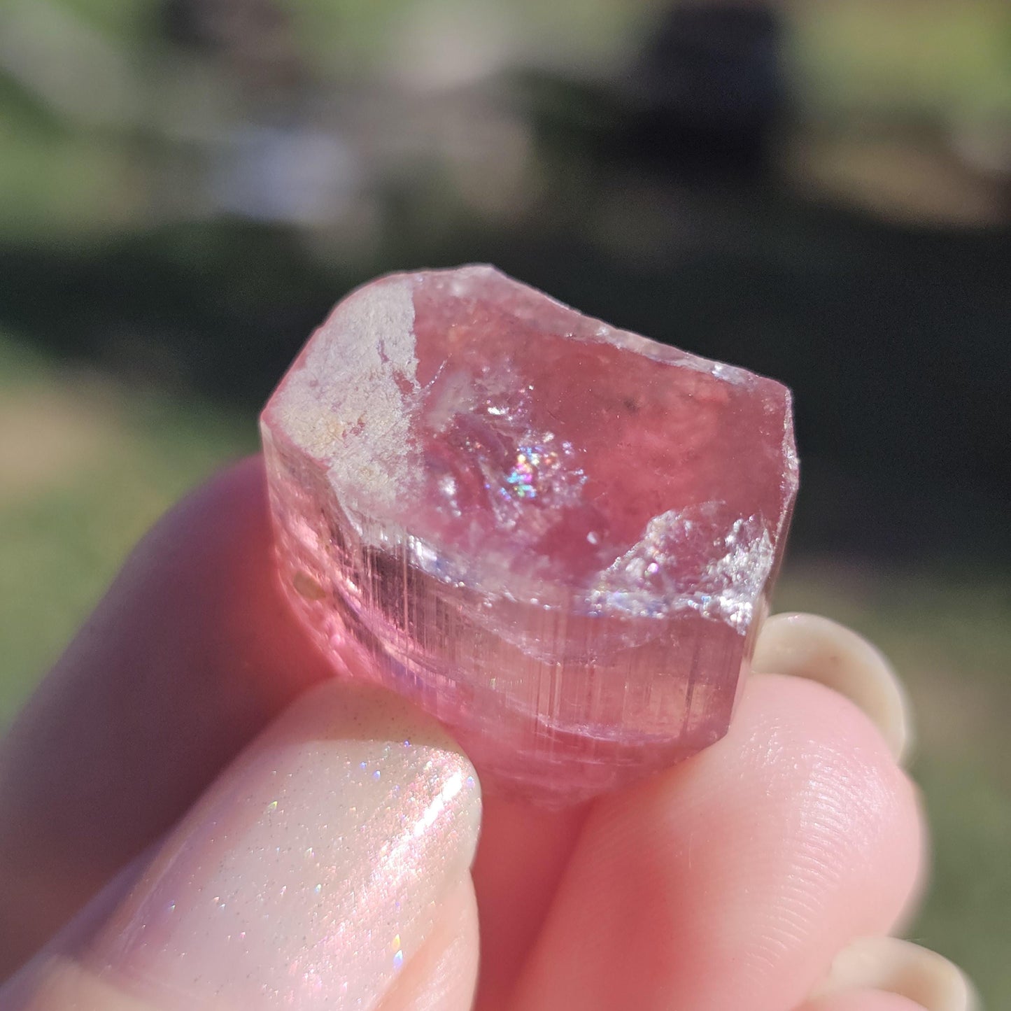 Pink Rubellite Tourmaline Crystal, Himalaya Mine, Oceanview San Diego