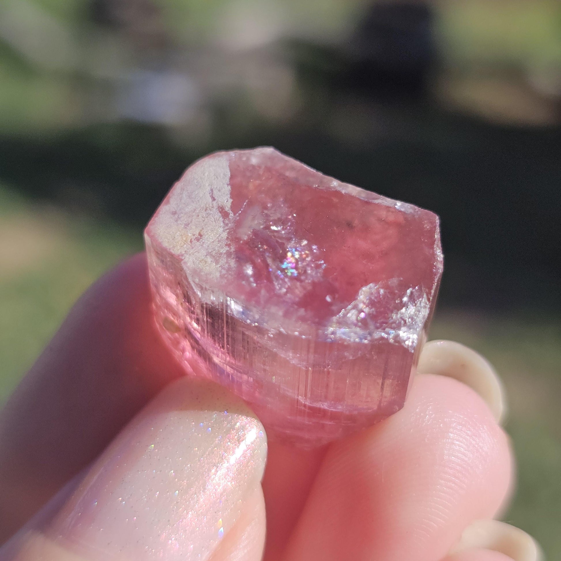 Pink Rubellite Tourmaline Crystal, Himalaya Mine, Oceanview San Diego