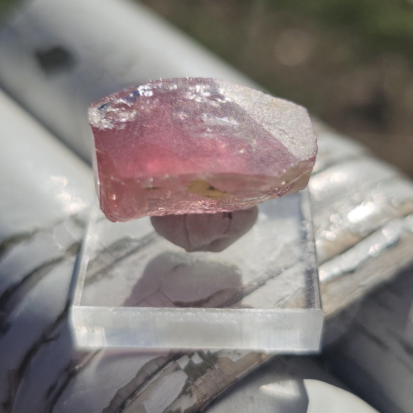 Pink Rubellite Tourmaline Crystal, Himalaya Mine, Oceanview San Diego