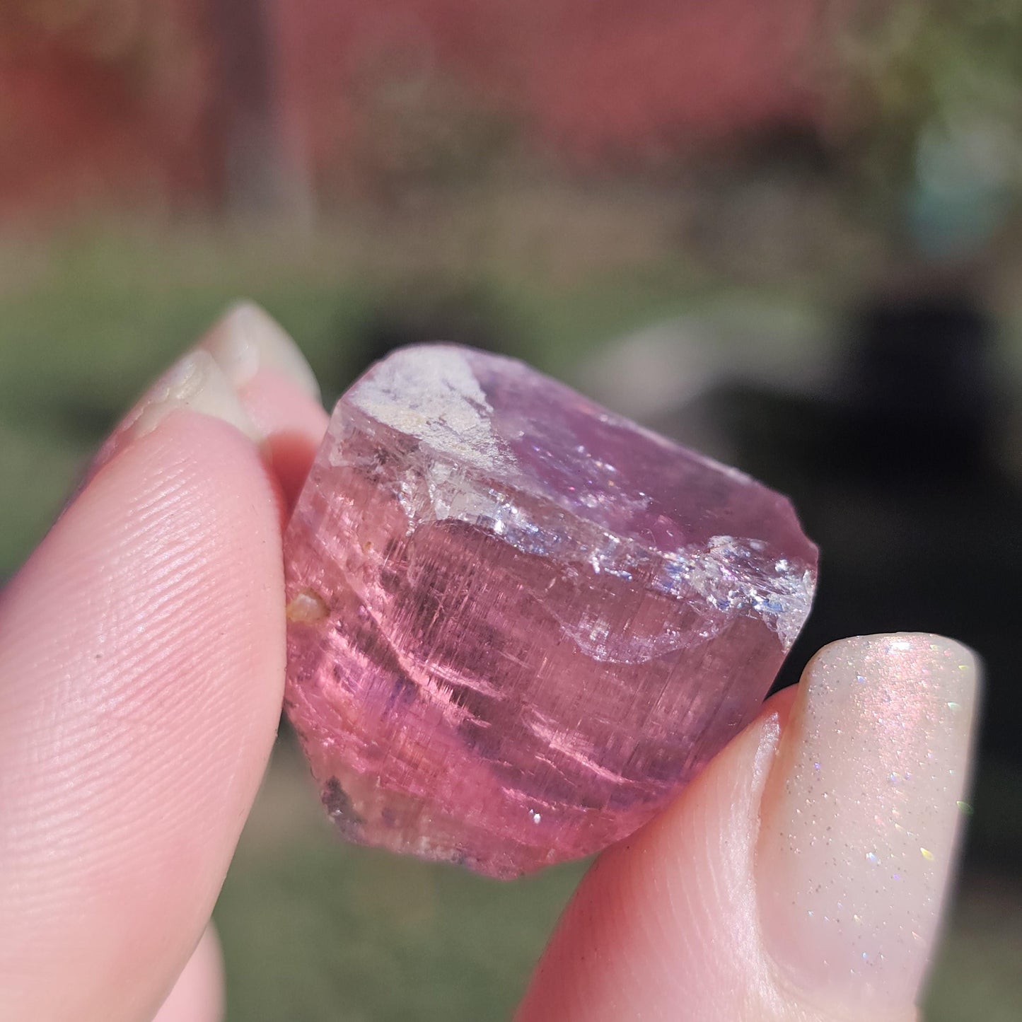 Pink Rubellite Tourmaline Crystal, Himalaya Mine, Oceanview San Diego