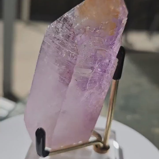 XL Vera Cruz Amethyst, Chunky Raw Point with Hematite