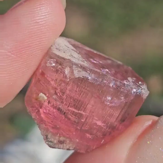 Pink Rubellite Tourmaline Crystal, Himalaya Mine, Oceanview San Diego