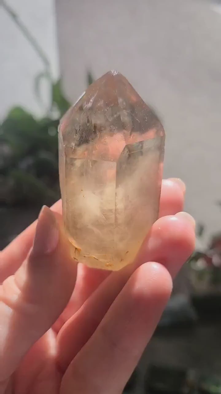 Raw Citrine, Hand Collected in California, Hallelujah Junction, Near Tahoe, Ethical Directly Sourced, High Grade, Local Quartz Gem