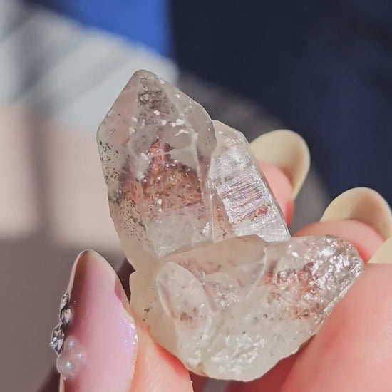 Disco Fire / Orire Quartz, 17g Crystal Cluster <100